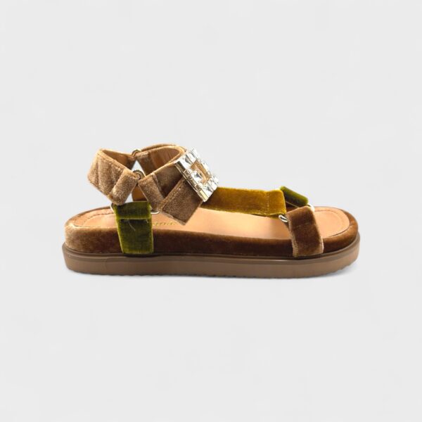 Lecce Sandalia Green Multi