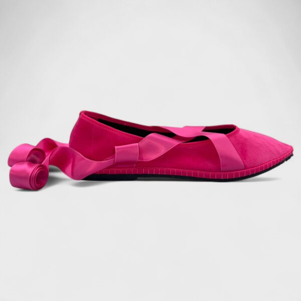 Greta Cintas Velluto Fucsia